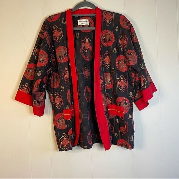 Vintage Pleetway Kimojama Kimono Jacket - Picture 1 of 6